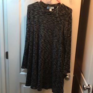Grey dress long sleeve